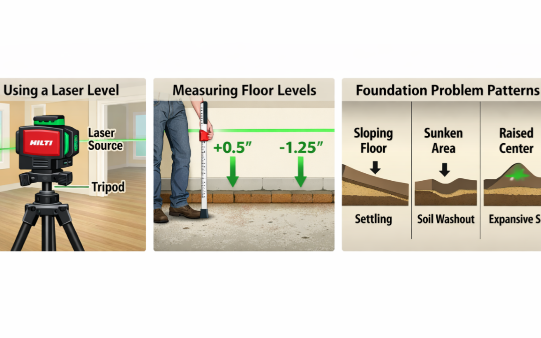 How a Green Laser Level Can Reveal Foundation Problems in Nebraska (Homeowner Guide)